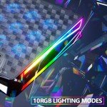 AICHESON RGB Gaming Laptop Cooling Pad with 15 Fans