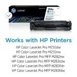 HP 206A Cyan Toner Cartridge W2111A