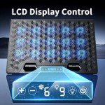 AICHESON RGB Gaming Laptop Cooling Pad with 15 Fans