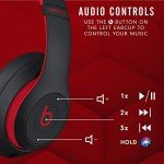 Beats Studio3 Wireless Headphones - Defiant Black/Red