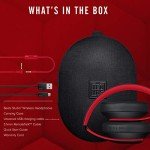 Beats Studio3 Wireless Headphones - Defiant Black/Red