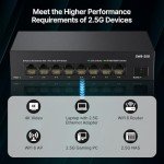 8-Port 2.5G Ethernet Unmanaged Network Switch