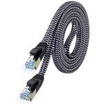 MORELECS Cat 7 Flat Ethernet Cable - 2m