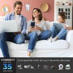 2025 WiFi Range Extender - Fast Coverage & Connects 35 Devices
