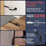 Smolink 50ft Cat 8 High-Speed Ethernet Cable