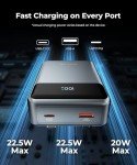 JOYFAR 30000mAh Portable Charger with Built-in Cable