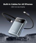 JOYFAR 30000mAh Portable Charger with Built-in Cable