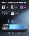 INIU Slim 10000mAh Power Bank with Fast Charging