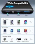 INIU Slim 10000mAh Power Bank with Fast Charging