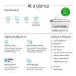 HP DeskJet 2755 Wireless All-in-One Printer
