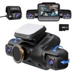 4-Channel 360° 4K UHD Dash Cam with Wi-Fi