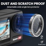 50M Waterproof 4K Action Camera with EIS Stabilization