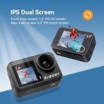 SVBONY ACT20 4K Action Camera with Touch Screen