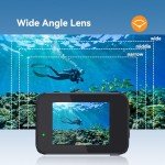 SVBONY ACT20 4K Action Camera with Touch Screen