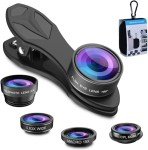 5-in-1 Phone Camera Lens Kit for Smartphones