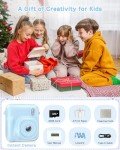 Kids Instant Print Camera with Dual Lenses
