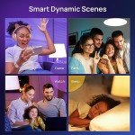 Smart LED Light Bulbs with Alexa & Google Home