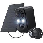 IHOXTX Wireless Solar Outdoor Security Camera
