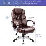 Ergonomic High Back Office Chair with Lumbar Support