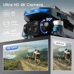 4K FPV Brushless Motor Drone with Adjustable Features