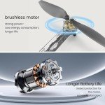 4K FPV Brushless Motor Drone with Adjustable Features