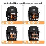 MOSISO Tactical Camera Backpack with Laptop Compartment