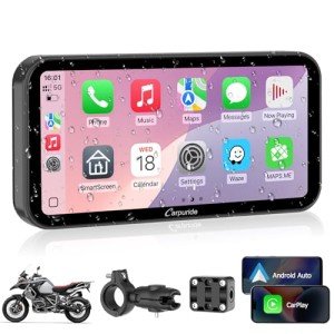 Carpuride W603 Waterproof 6.3" Motorcycle Screen