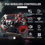 SZYUYU Wireless PS4 Controller with Audio Jack