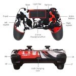 SZYUYU Wireless PS4 Controller with Audio Jack