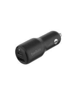 Belkin BoostCharge Dual Car Charger 42W - Black