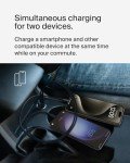 Belkin BoostCharge Dual Car Charger 42W - Black