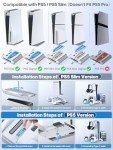 PS5 Slim Cooling Stand & Controller Charger