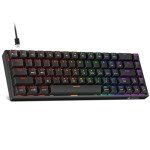 KOORUI 60% Mechanical Mini Gaming Keyboard - LED Lights