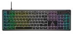 Corsair K55 CORE RGB Gaming Keyboard – Wired, Quiet
