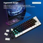SAMA 60% RGB Wired Gaming Keyboard - Purple