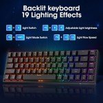 KOORUI 60% Mechanical Mini Gaming Keyboard - LED Lights