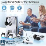 PS5 Slim Cooling Stand & Controller Charger