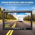 7" HD 1080P Backup Camera Monitor Kit