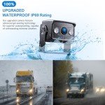 7" HD 1080P Backup Camera Monitor Kit