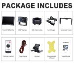 7" HD 1080P Backup Camera Monitor Kit