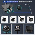 1080P HD Backup Camera for Cars and Trucks