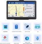 7-Inch Car GPS with Voice Directions and Updates