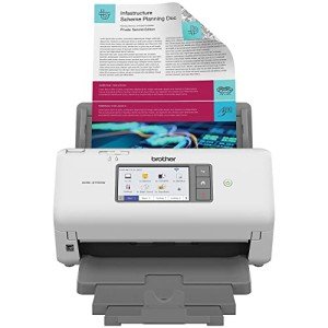 Brother ADS-4700W Wireless Desktop Scanner with Touchscreen