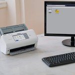 Brother ADS-4700W Wireless Desktop Scanner with Touchscreen