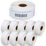 BETCKEY DYMO 30252 Address & Barcode Labels