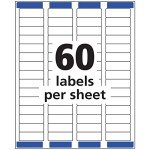 Avery Printable White Address Labels - 600 Pack
