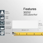 BETCKEY DYMO 30252 Address & Barcode Labels