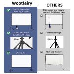 150-Inch Portable Projector Screen with Stand