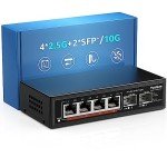 YuanLey 6-Port 2.5G Ethernet Switch - Fanless