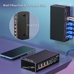 YuanLey 6-Port 2.5G Ethernet Switch - Fanless